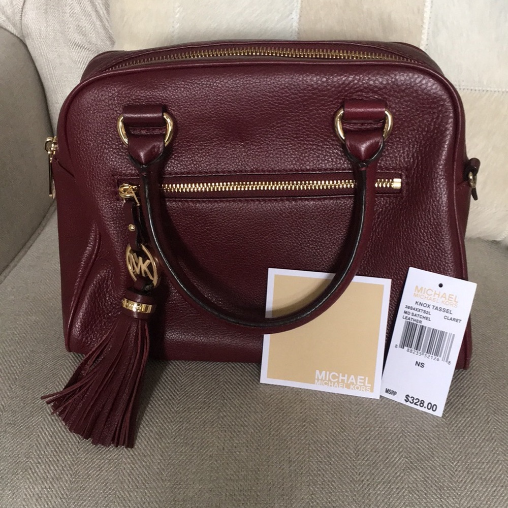 Michael Kors Knox Tassel satchel